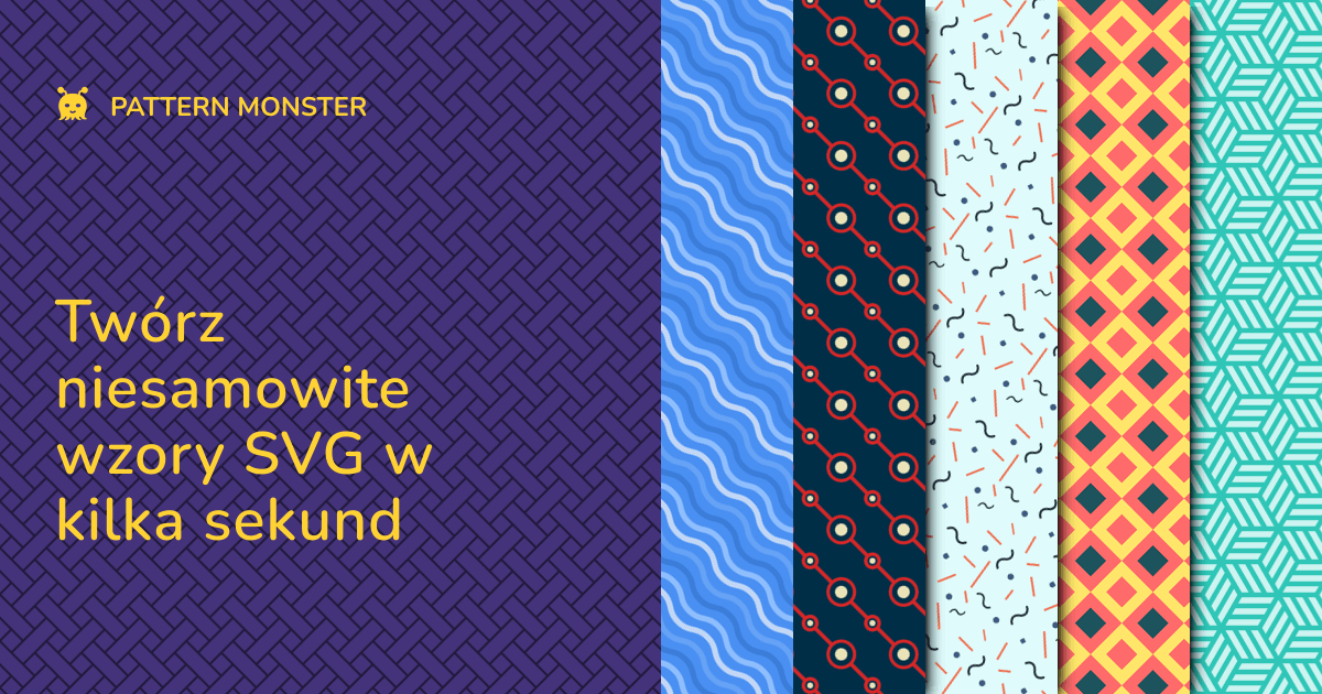 Pattern Monster - Generator Szablonów SVG